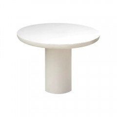 DINING TABLE LIME PLASTER OFFWHITE 115 SMALL 